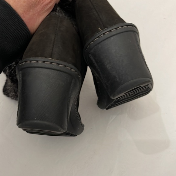 UGG WINTER WEDGED KNIT BOOTS WOMENS SIZE 6 - Picture 10 of 14